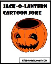 Jack-o-Lantern Cartoon Joke