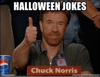 Chuck Norris Halloween Humor
