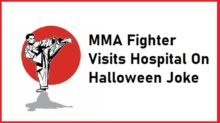 MMA Fighter Visits Hospital On Halloween Joke